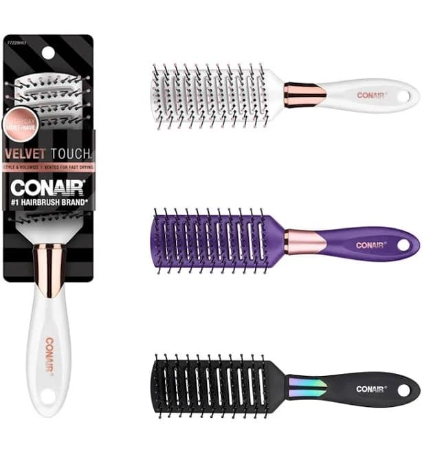 Conair Velvet Touch Vented Hair Brush