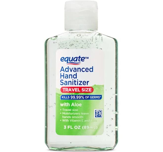 Equate Advanced Hand Sanitizer with Aloe