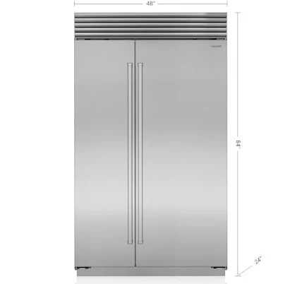 48" Classic Side-by-Side Refrigerator/Freezer