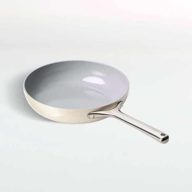 Caraway Cream Ceramic Non-Stick 10.5" Fry Pan