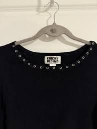 White House/Black Market Black Sweater with | Mercari