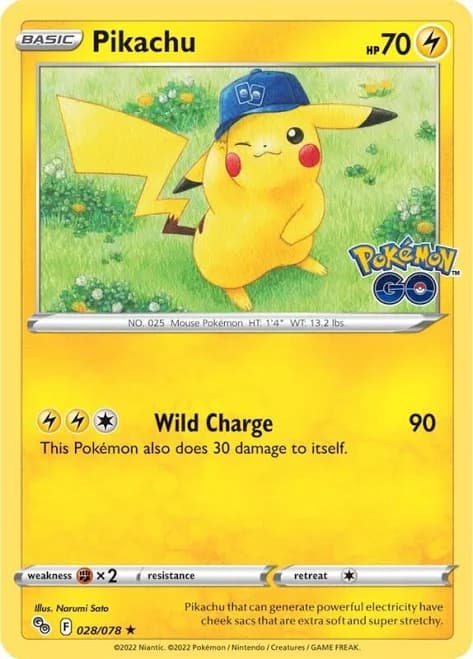 Pokemon Go Pikachu