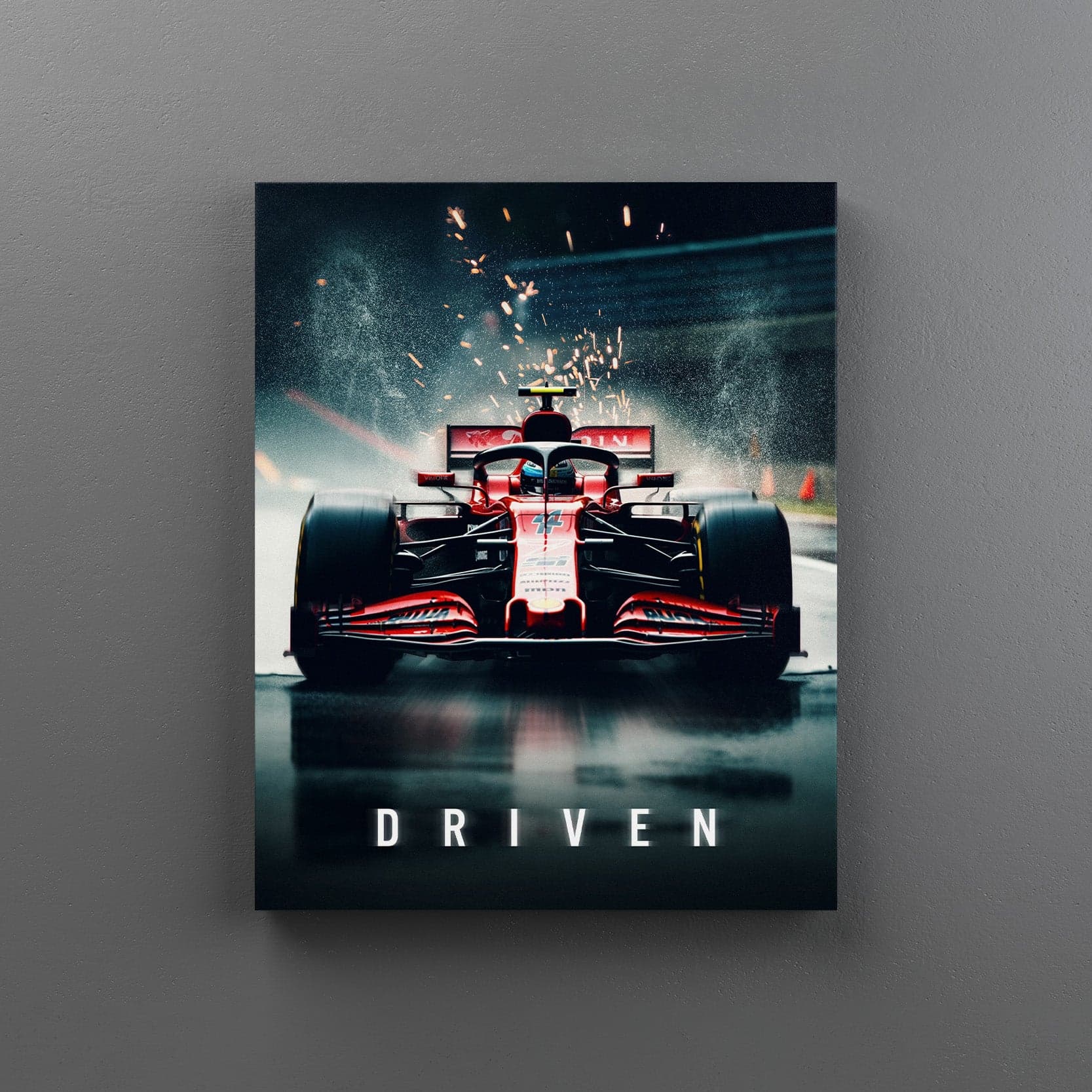 Driven | Motivational Canvas Art by Motiversity