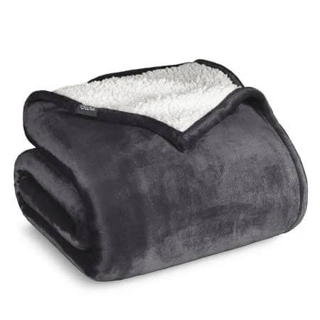 Bare Home Blanket Sherpa Fleece