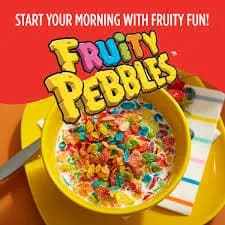 Post Fruity Pebbles Cereal