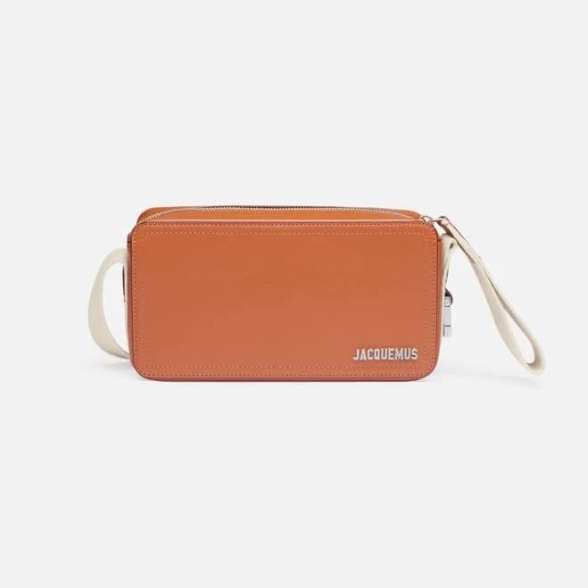 JACQUEMUS Le Cuerda Horizontal Leather Pouch