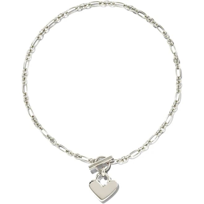 Kendra Scott 18K Gold Vermeil Heart Padlock Chain Bracelet