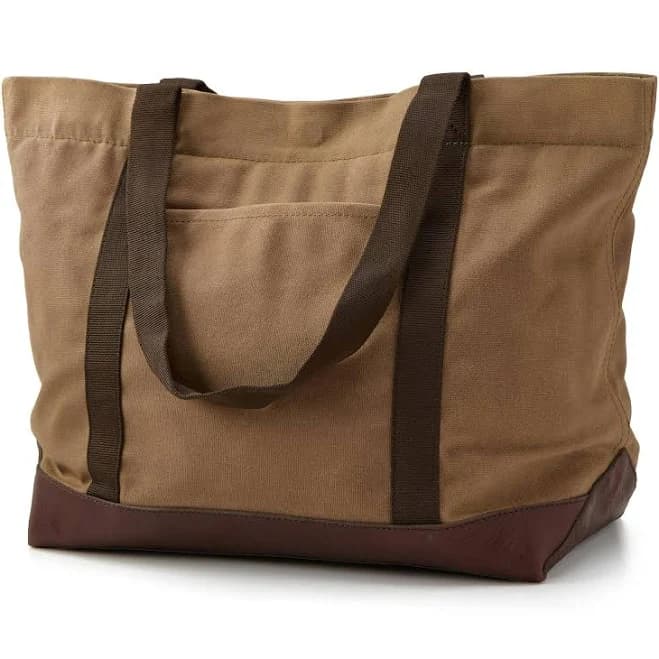 Flint and Tinder Waxed Canvas Tote