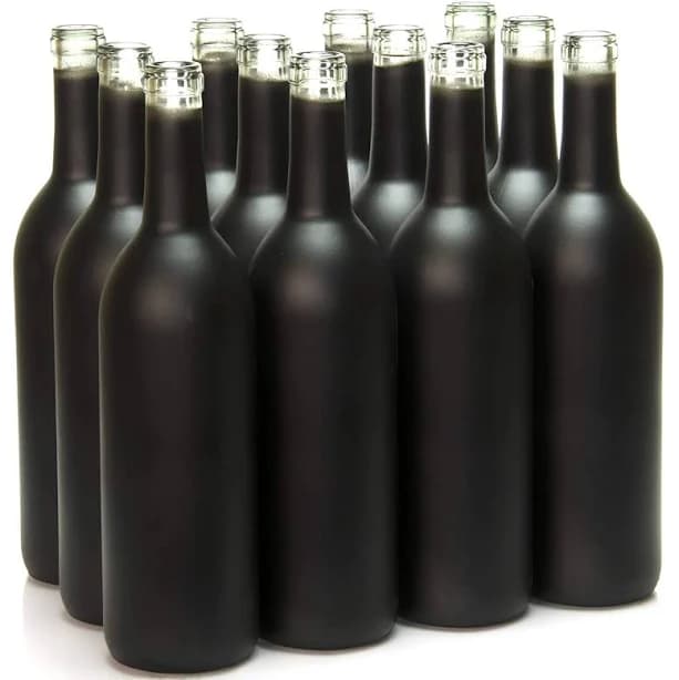 North Mountain Supply 750ml Glass Bordeaux Wine Bottle