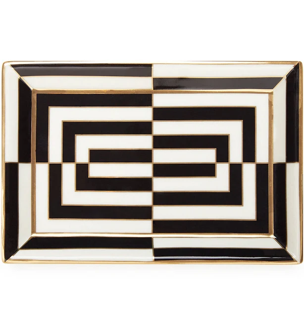 Jonathan Adler Op Art Rectangle Tray