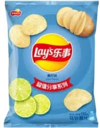 Lay's Potato Chips Lime Flavor 135g