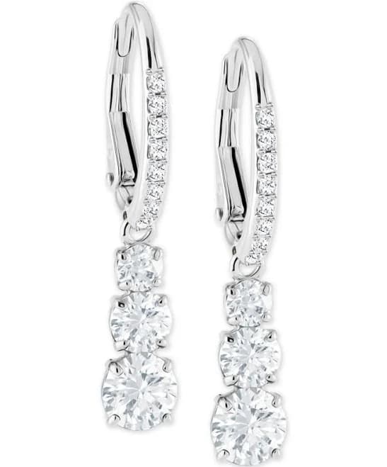 Swarovski Stilla Attract Hoop Earrings
