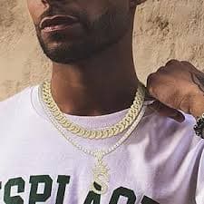 Amazon.com: WFYOU Cuban Link Chain for Women Crown Gold Initial Pendant Necklace 18K Gold Plated Alphabet Letter Pendant Choker Hip Hop Diamond Chain Custom Name Necklace Trendy Dainty Rapper Jewelry Gift: Clothing,