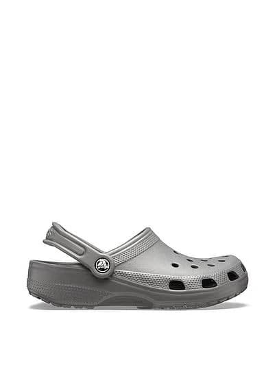 Crocs Classic Solid Clogs, Grey, 6 - Women's Shoes - PINK