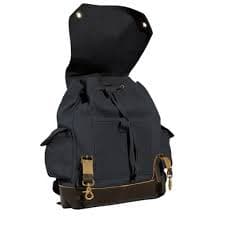 Large Expedition Rucksack Backpack Vintage Style Bag School Bookbag Knapsack | eBay
