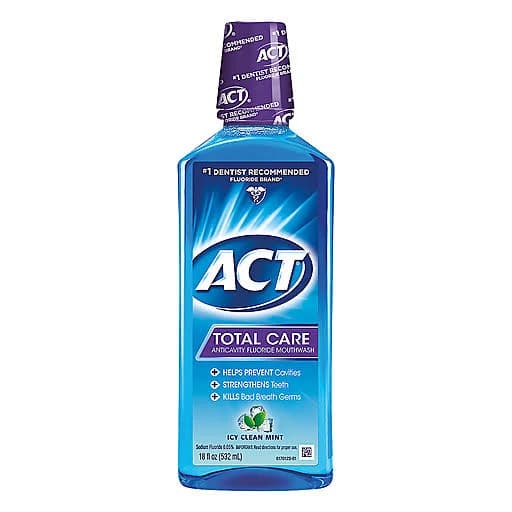 ACT Total Care Anticavity Fluoride Mouthwash