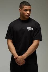One More Rep NYC Oversized T-shirt | boohooMAN USA
