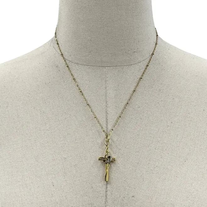 Cross Star Necklace