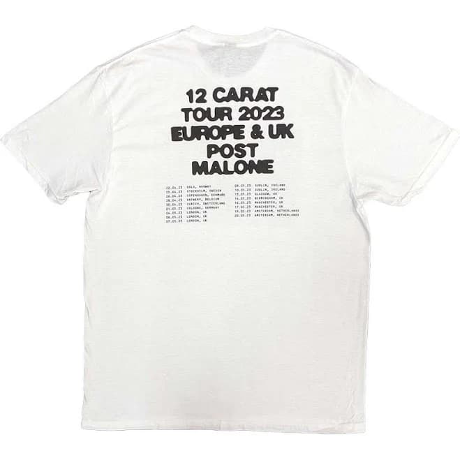 Post Malone Resurface 2023 Tour Dates T-Shirt