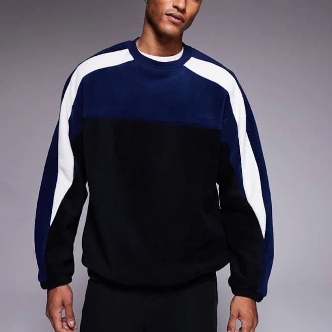 ASOS Relaxed Fleece Sweatshirt