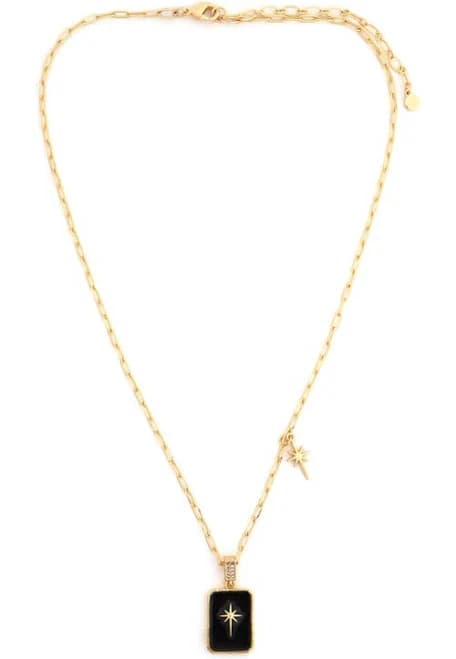 Panacea Women's Rectangular Pendant Necklace