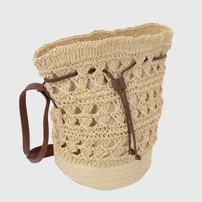 Anna-Kaci Women's Bohemian Crochet Shoulder Bag