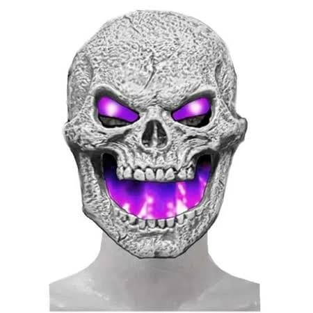 Out of the Heart Wear Flame Fiend Flaming Skull Mask