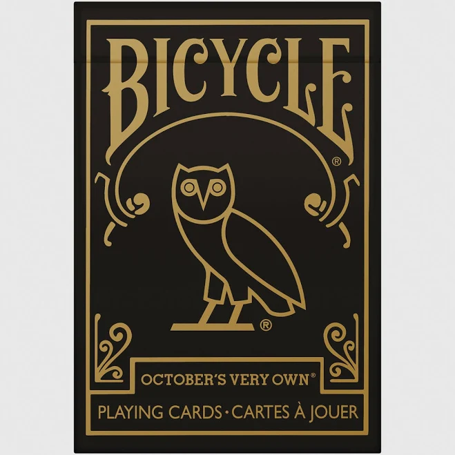 Standard 52 Card Deck Playing Cards - Black by OCTOBER'S VERY OWN ONLINE US