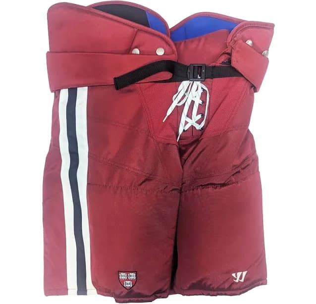 Warrior Covert QR Edge - Pro Stock Hockey Pants (Crimson/Black/White)