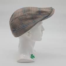 Plaid Newsboy Cabbie Flat Cap Hat Kick 10 Pro Gear Chicago 2 110622 | eBay