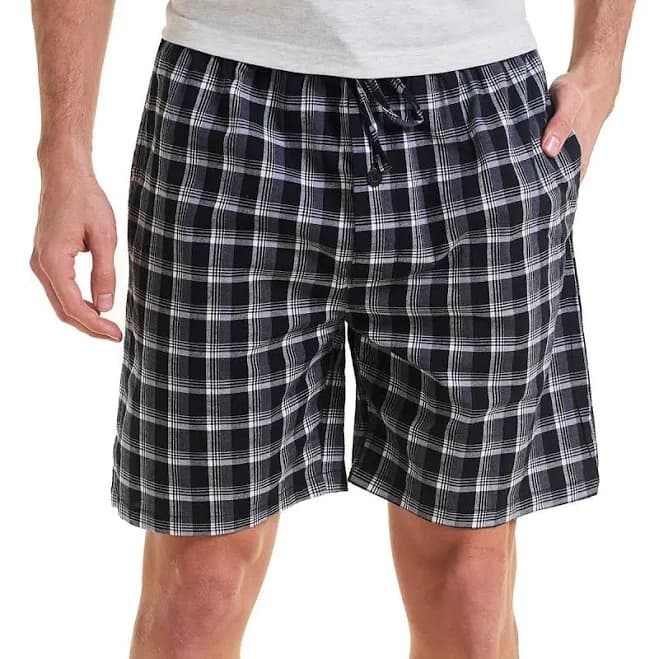 Preswick & Moore Men's Soft Woven Pajama Shorts