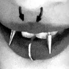 1pcs New Tooth Decoration Stainless Steel C Shape Smile Lip Tiger Tooth Nail Zombie Tooth Vampire Body Piercing Jewelry - AliExpress 36