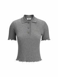Fendi Pink Cotton Blend Top Fendi