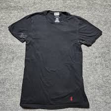 POLO RALPH LAUREN T-Shirt Men's S Black Classic Fit Short Sleeve Crew Cotton | eBay