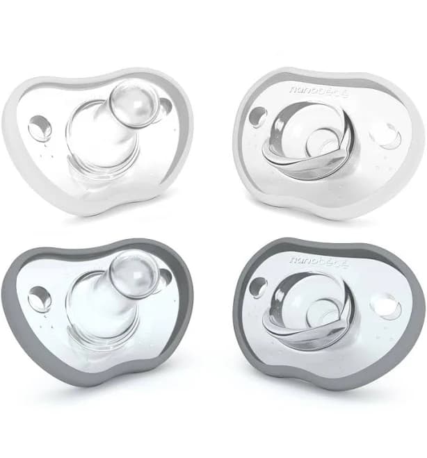 nanobébé Flexy Silicone Pacifiers 0-3 Months