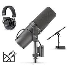 Shure SM7B Mic + TH200X Headphones Podcasting Bundle | Guitar Center