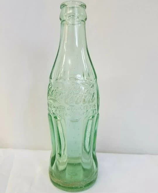 Rare Vintage Antique Coca Cola Trademark 6.5 Fl Ounce Glass Bottle