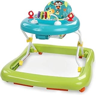 Giggling Safari Walker with Easy Fold Frame for Storage, Ages 6 Months +