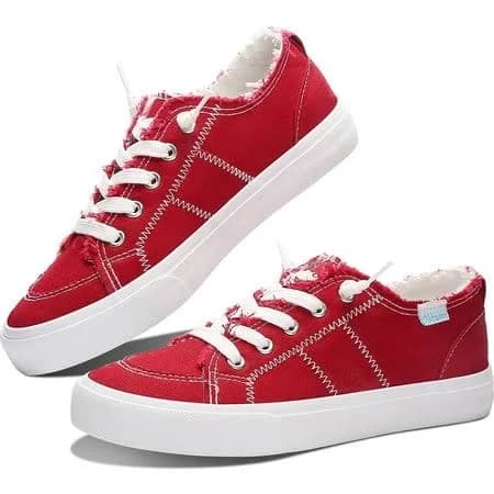 Women's Canvas Slip-On Sneakers