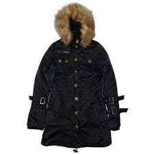 If Six Was Nine 2000s Dendrobium - Raccoon Hoodie Canvas Parka Jacket | Grailed