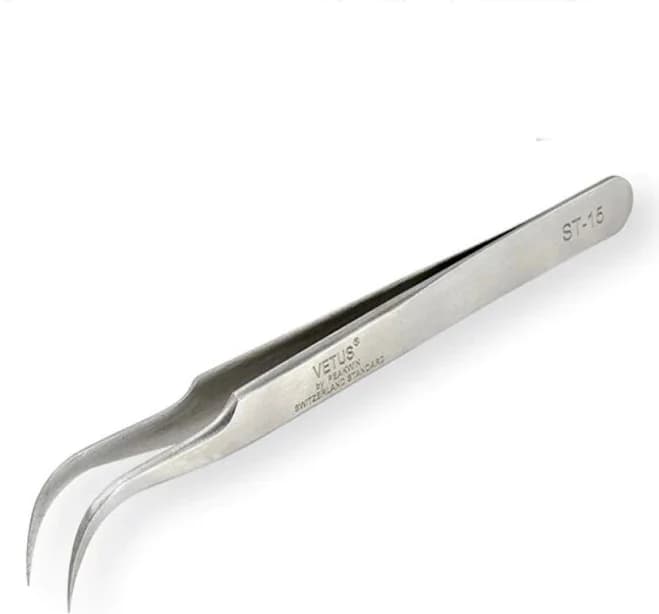 Vetus St 15 Curved Eyelash Extension Tweezers