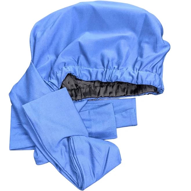 NEW PRODUCT Satin Lined Royal Blue Turban