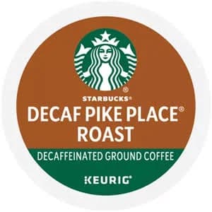 Starbucks Decaf Pike Place Coffee K Cup