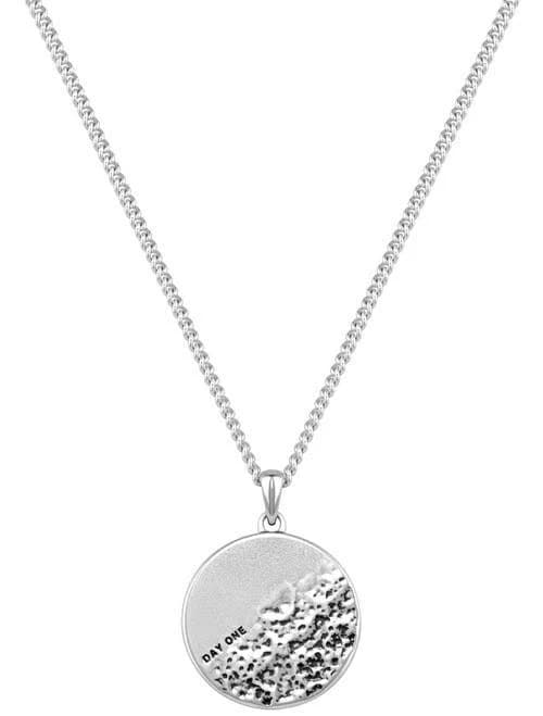 Vincero Men's Sterling Silver Day One Pendant Necklace