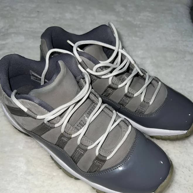 Jordan 11 Retro Low Cool Grey 7Y/7M