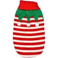 Elf Red & White Sweater