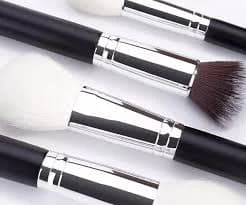 15pcs classic black handle makeup brush set your own brand wholesale