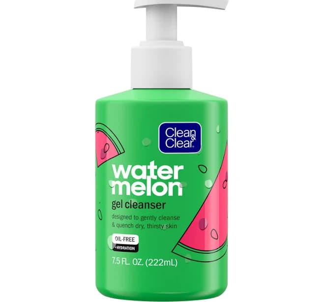 Clean & Clear Hydrating Watermelon Gel Cleanser