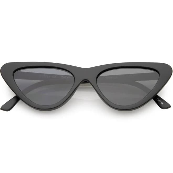 Retro Slim Cat Eye Sunglasses