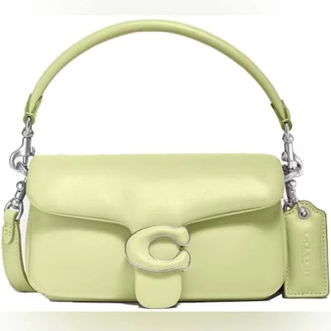 Coach Women's Pillow Tabby Leather Shoulder Bag